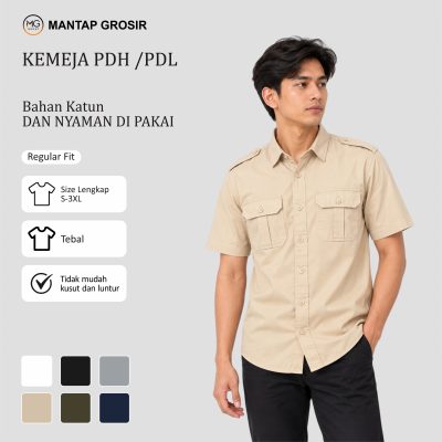 Kemeja PDH/PDL Pendek