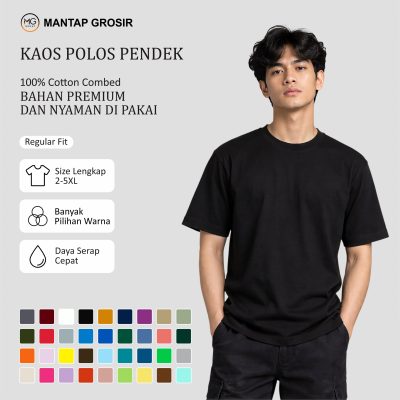 Kaos Polos Pendek