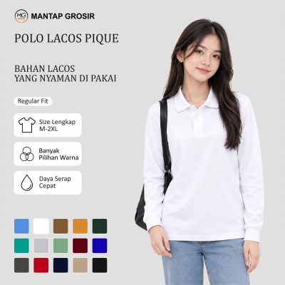 Polo Panjang Lacos Pique